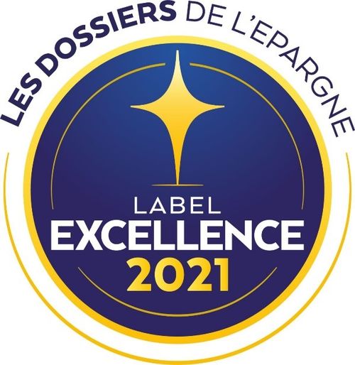 Label d'excellence 2021 des Dossiers de l'Epargne